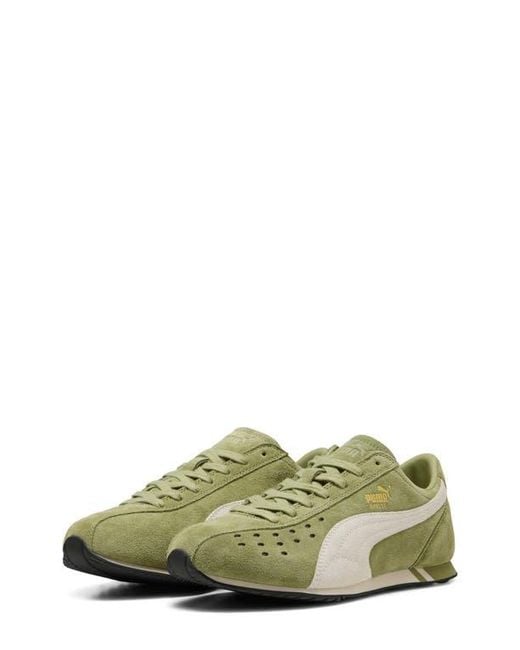PUMA Green Sprint Suede Sneaker for men