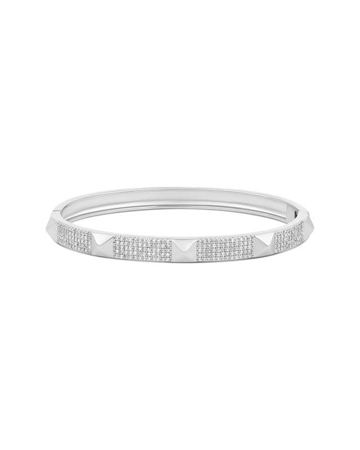 SHYMI Metallic Studded Pavé Bangle