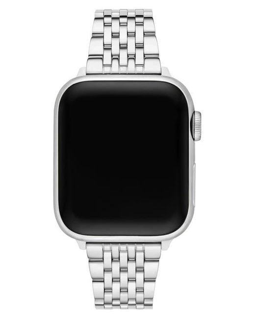 Michele White Tapered Apple Watch Bracelet Watchband