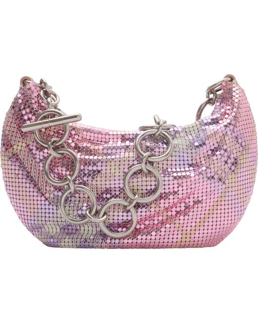 Burberry Pink Chainmail Bag