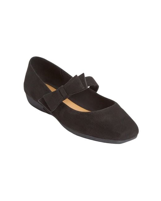 Comfortview Black The Bobbi Flat