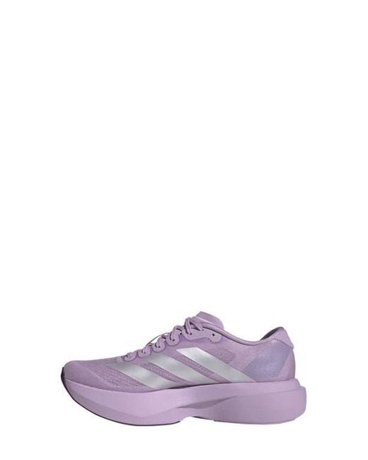 Adidas Purple Adizero Evo Sl Running Shoe