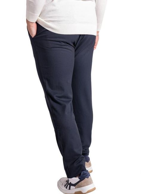 Maceoo Blue Ascension Drawstring Pants for men