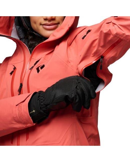 Black Diamond Red Recon Lt Shell Jacket