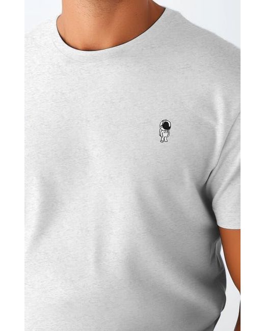 Alix White Astronaut Tee for men