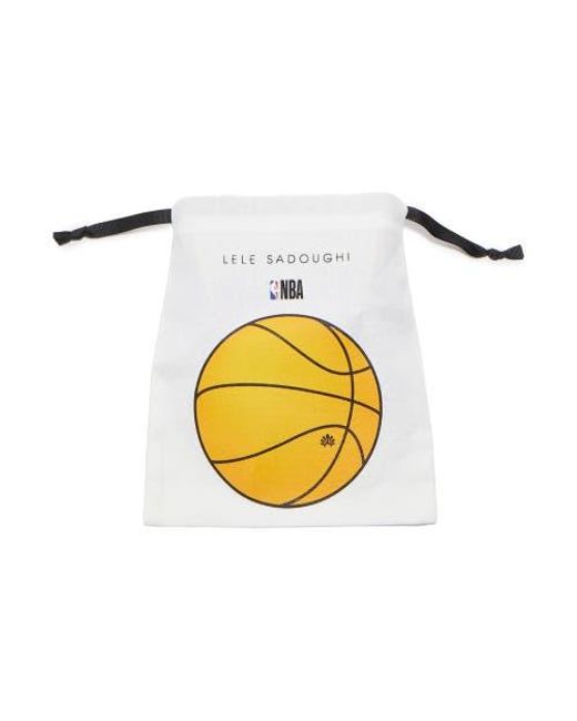 Lele Sadoughi Blue Nba New York Knicks Bow Barrette