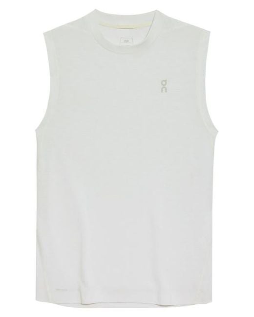 On Shoes Blue Train Performance Tank for men