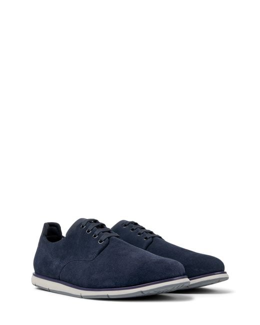 Camper Blue Smith Plain Toe Derby for men