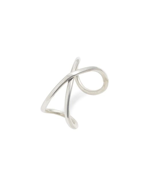 Nashelle Metallic Infinity Ring