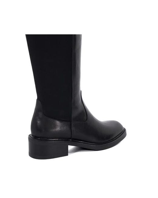 Dune Black Tanoramic Tall Boot