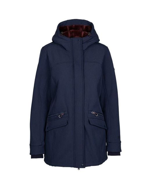 Trespass Blue Anza Tp75 Soft Shell Jacket