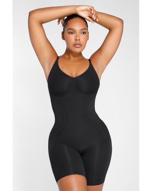 Shapellx Brown Seamless Smoothing Bodysuit