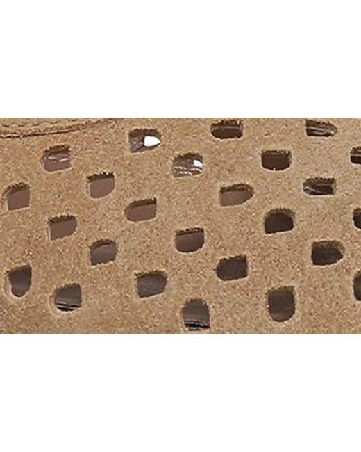 Naturalizer Brown Aria Perforated Mary Jane Flat