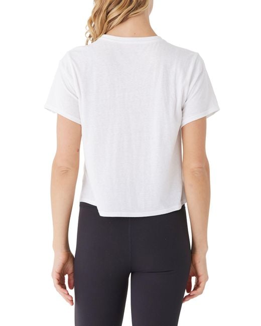 Threads For Thought White Shelbie Jersey Pocket T-shirt