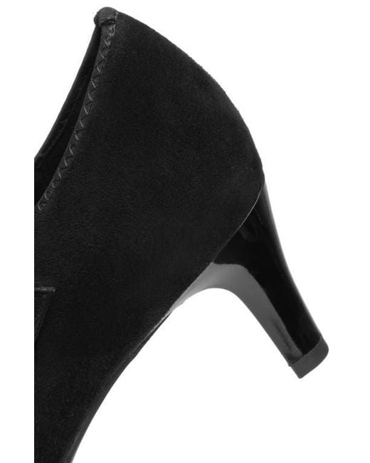 Ara Black Amethyst Mary Jane Pump