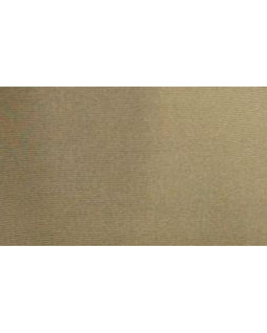 Rare London Women's Natural Strapless Drop Waist Mixed Media Cocktail Dress