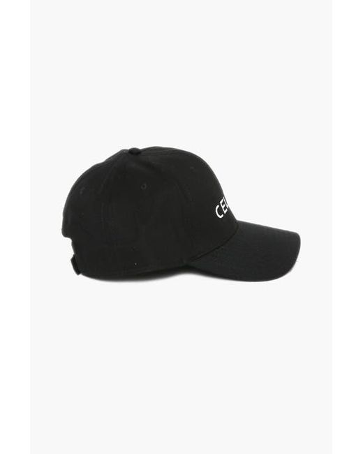 The Celect Black Name Mid Rise Cap