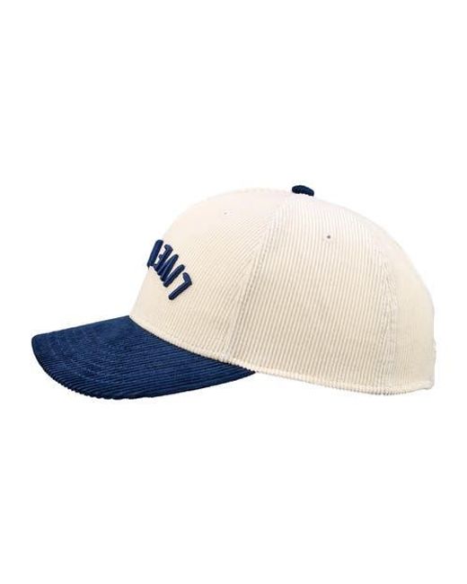 Black Clover Blue Cord Upside Down Luck 3 Hat
