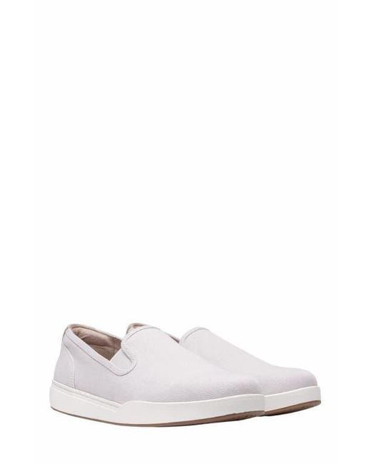 ABEO White Encore Slip On Sneaker