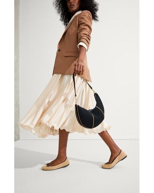 Rothy's Blue The Crescent Bag