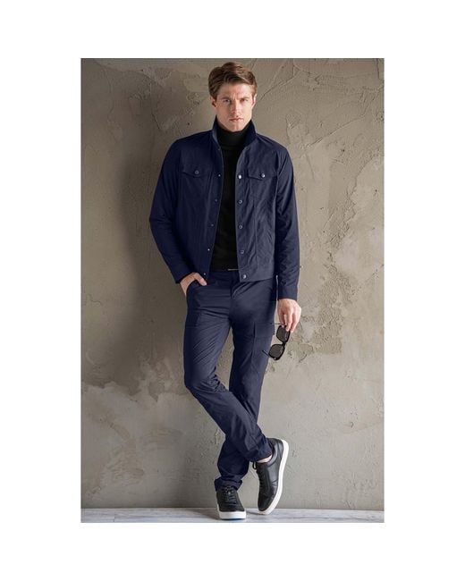 Anatomie Blue Alessandro Cargo Pant for men