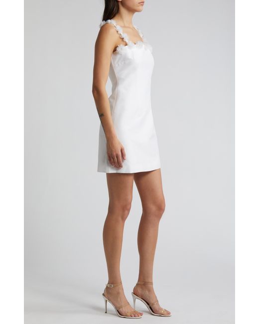 Likely White Luza Mini Cocktail Dress