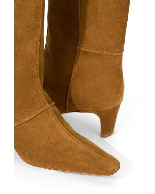 Staud Brown Wally Knee High Boot