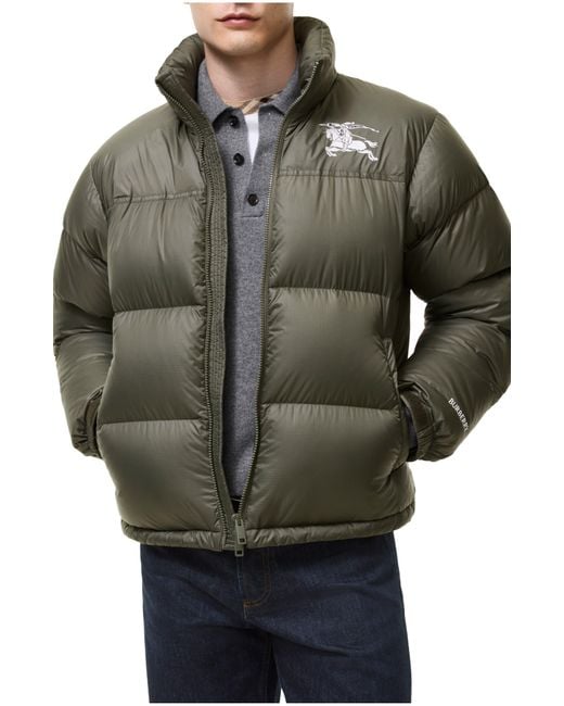 Burberry Black Highlands Puffer Jacket for men