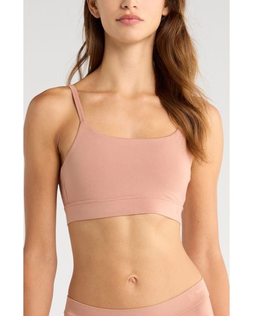 OXER Brown Luxe Icon Stretch Modal Adjustable Bralette