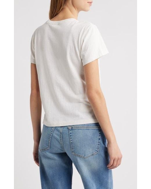 “RE DONE” love Life Classic Tシャツ VintageWhite ReDone Love Life Classic Tee - Vintage White – Kith