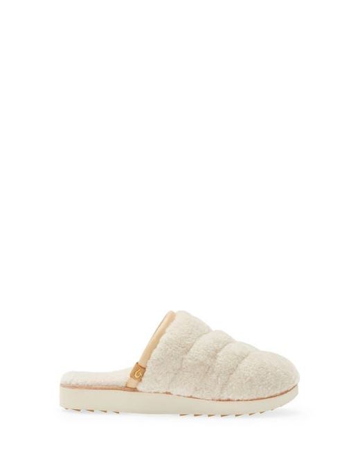 Olukai Multicolor Pupu Mua Genuine Shearling Scuff Slipper