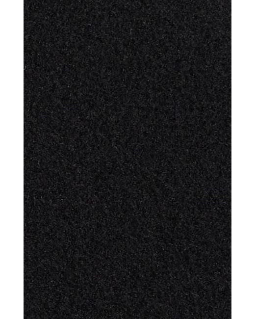 Michael Kors Black Belted Coat With Oversize Collar