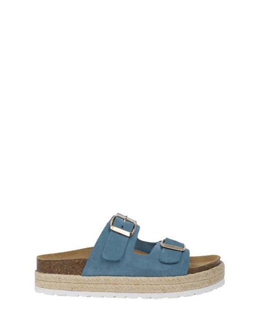 Celtic & Co. Blue Double Buckle Sandal