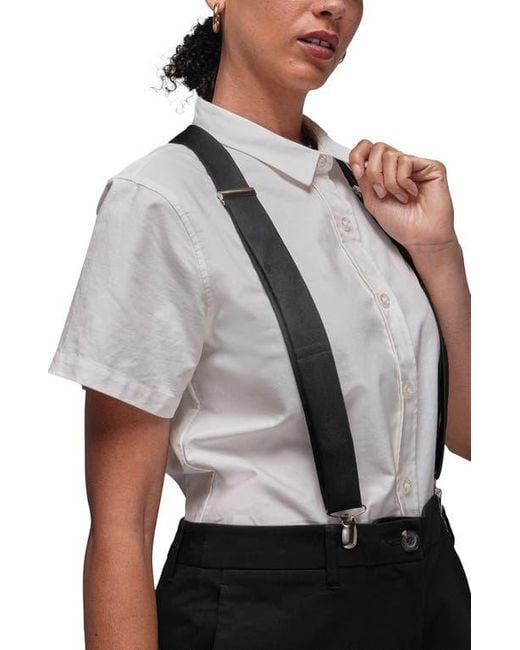 WILDFANG Black The Essential Oxford Button Up
