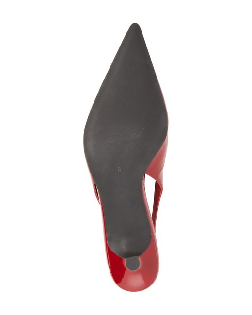 Jeffrey Campbell Red Persona Slingback Pump