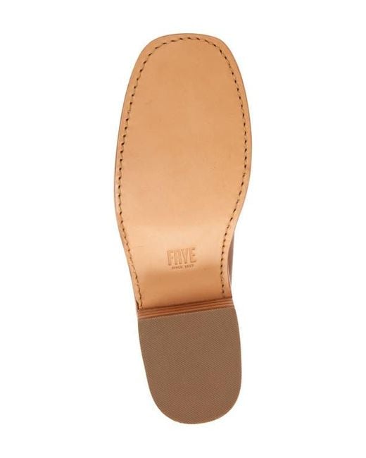 Frye Brown Campus Platform Chelsea Boot