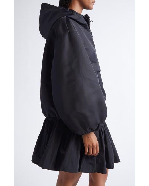 CECILIE BAHNSEN Black Beverly Technical Nylon Anorak