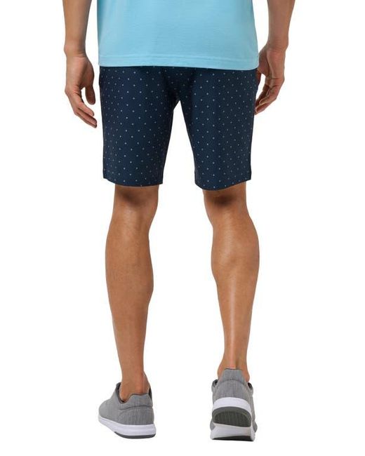 Travis Mathew Blue Standing Stones Shorts for men