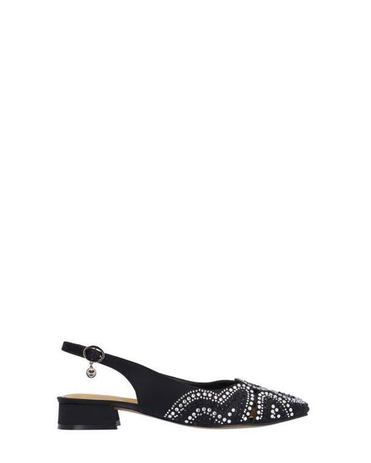 J. Reneé Blue Nicolette Slingback Flat