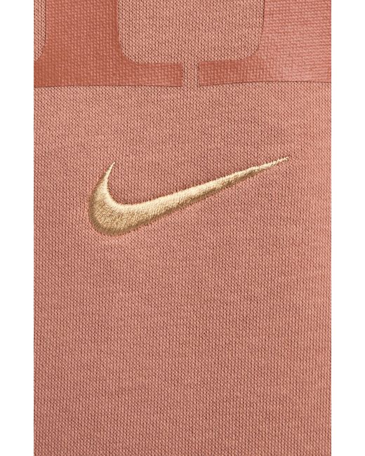 Nike Brown Sportswear Phoenix Logo Sweatshirt