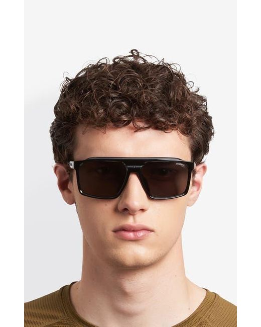 Carrera Gray C Sport 59Mm Rectangular Sunglasses for men