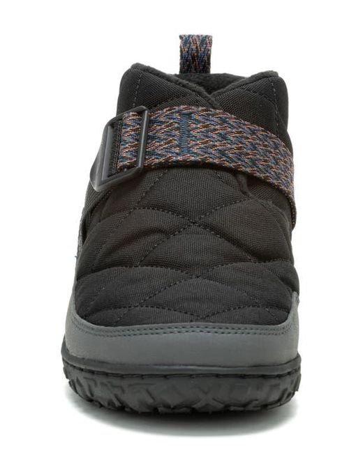 Chaco Black Ramble Rugged Puffer Slip-On