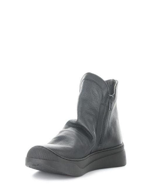 Softinos Gray Abil Platform Wedge Bootie