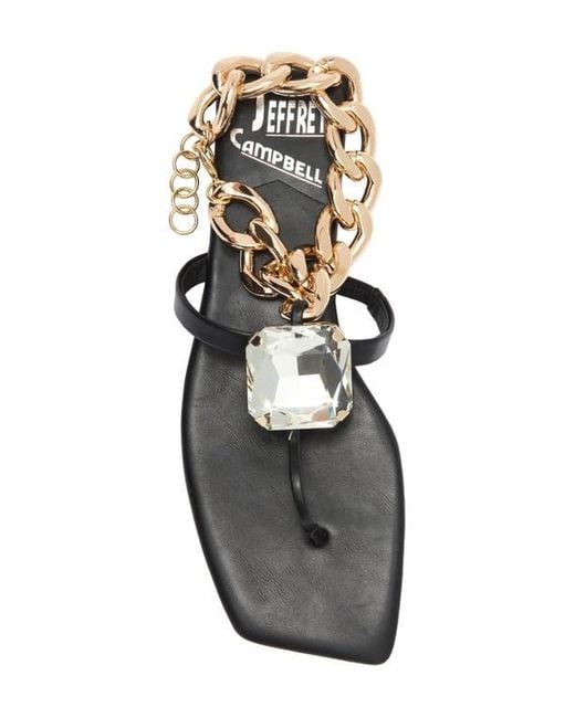 Jeffrey Campbell Multicolor Ring On It Sandal