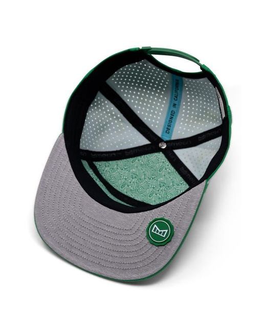 Melin Green Trenches Icon Hydro Performance Snapback Hat for men