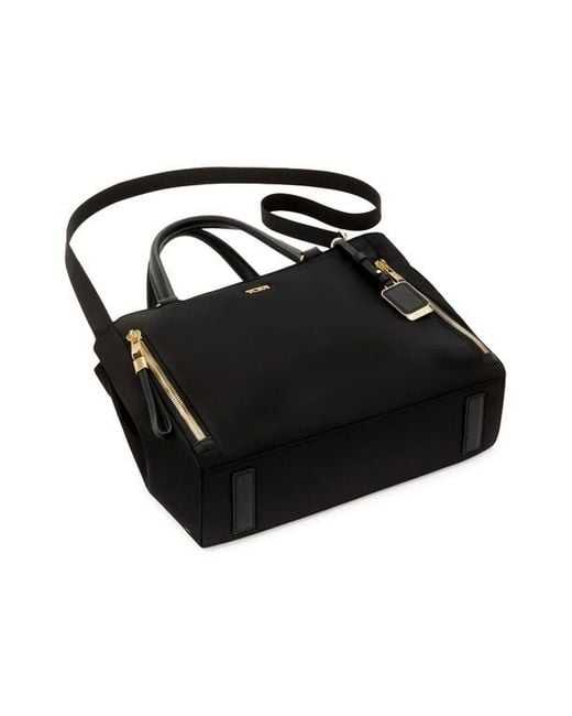 Tumi Black Medium Valetta Tote