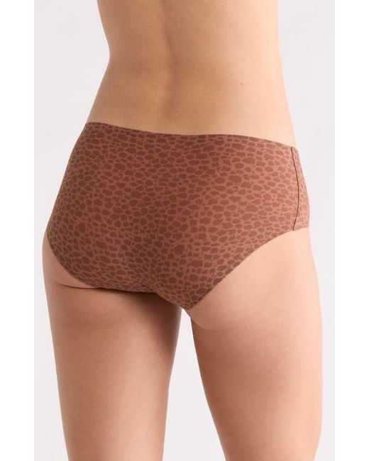 Chantelle Brown Soft Stretch Seamless Hipster Panties