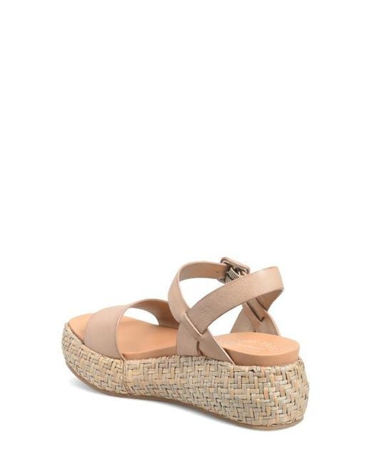 Kork-Ease Natural Hallie Platform Sandal