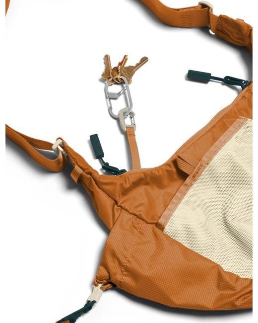 BABOON TO THE MOON White Crescent Crossbody Big 8L