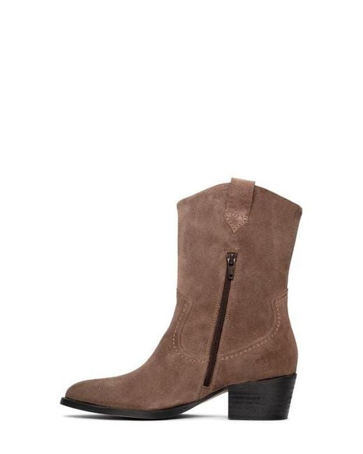 Clarks Brown Octavia Up Western Boot